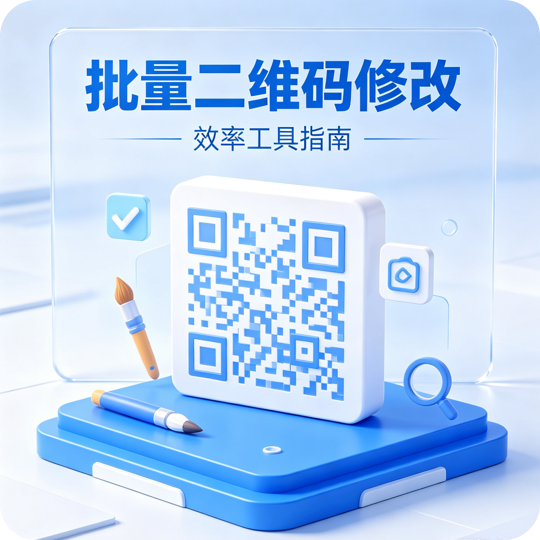 批量生成的二维码如何修改？